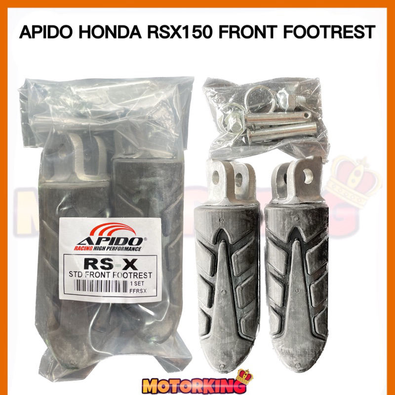 ด้านหน้า FOOTREST HONDA RSX150 RS-X 150 PEMIJAK KAKI DEPAN HONDA RSX RSX150
