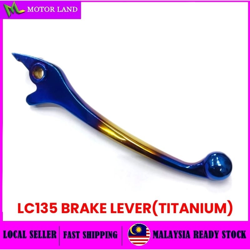 YAMAHA LC135 135LC LC 135 4S 4SPEED TITANIUM BRAKE LEVER ALLOY