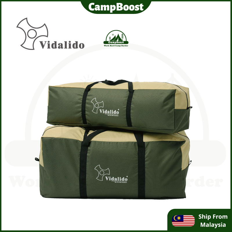 Campboost Vidalido กระเป๋าตั้งแคมป์กลางแจ้ง กระเป๋าเก็บเต็นท์ ฟลายชีท Khemah Pole