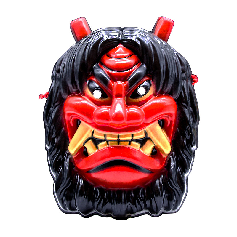 Tengu bull devil oni mask halloween cosplay hantu