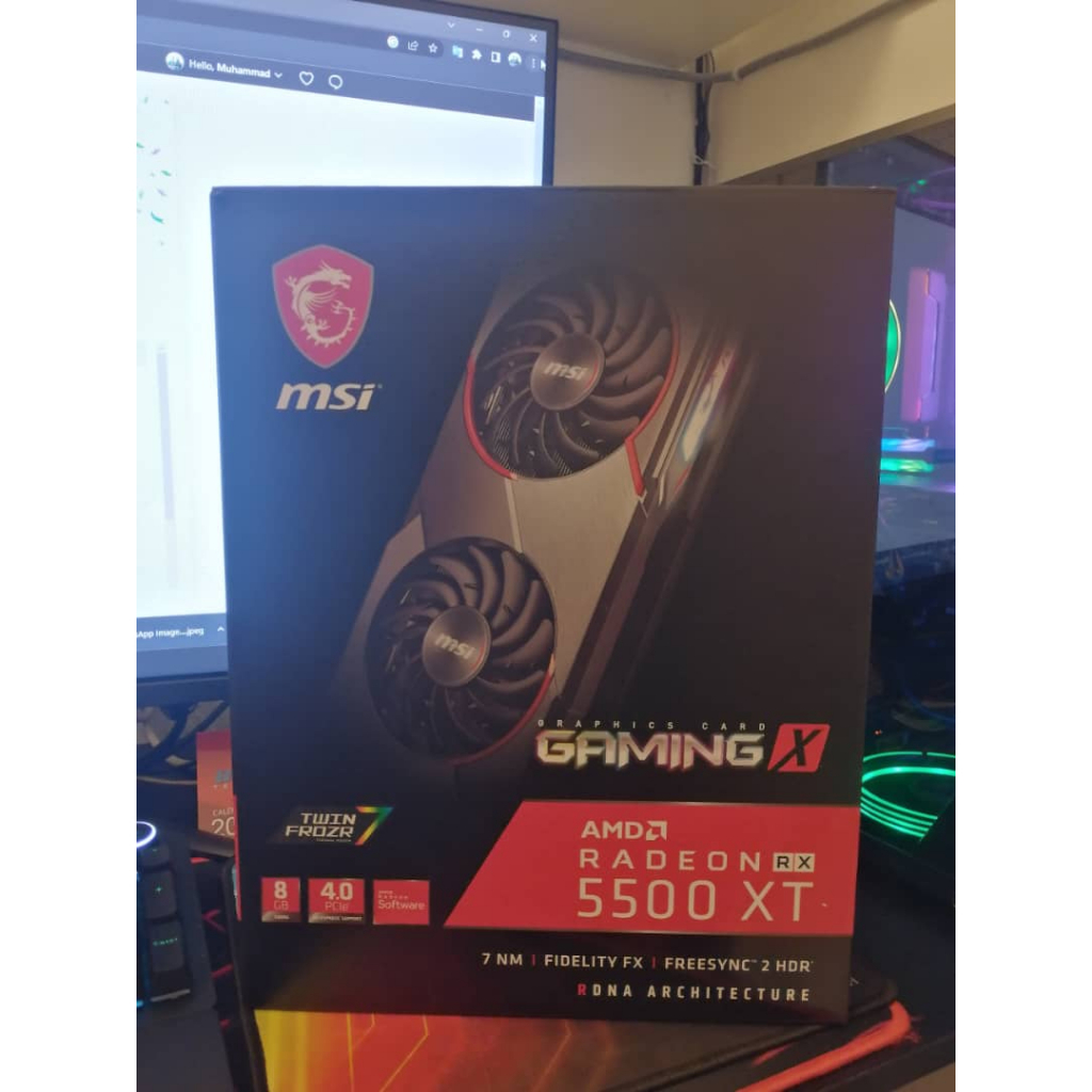 MSI AMD RADEON RX 5500XT (ใช้แล้ว)