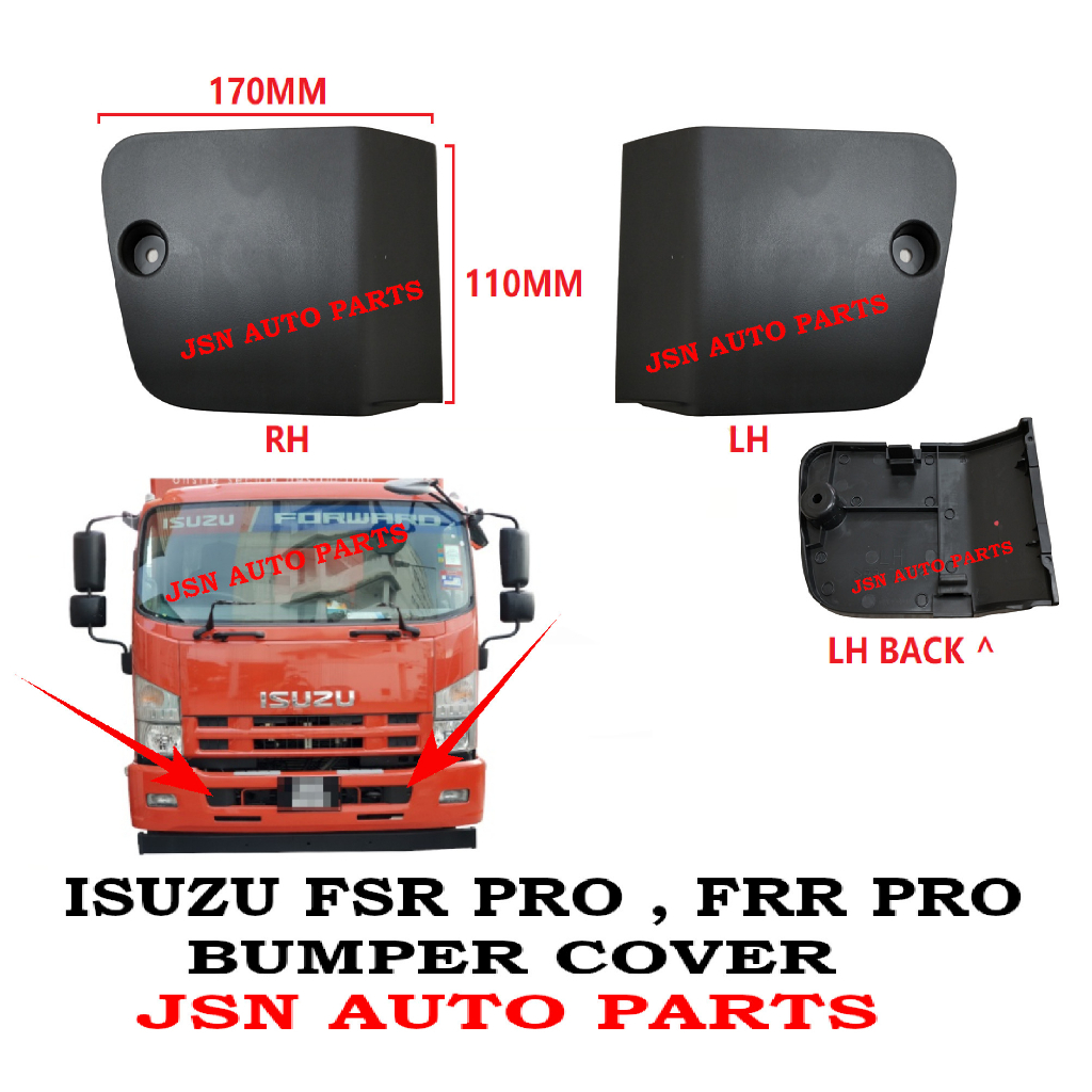 J125S04 ฝาครอบบัมเปอร์ ISUZU FRR90 FSR PRO FRR PRO LORRY รถบรรทุก AKSESORI