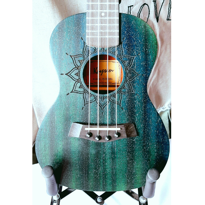 Kaysen CONCERT UKULELE UK-U1-24 สีฟ้า