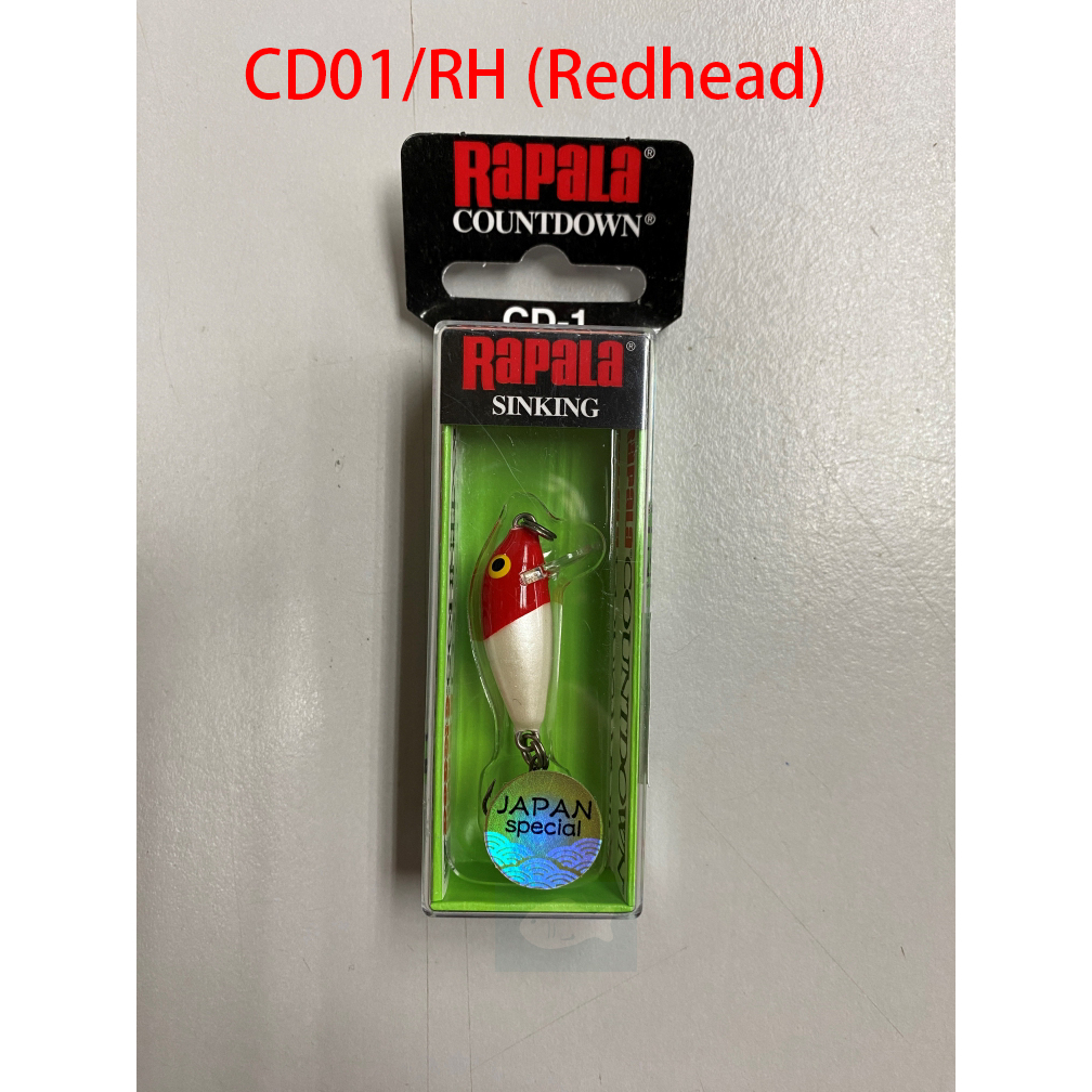 Rapala Countdown 1cm (CD01) 2.5cm 2.7g Sinking (ญี่ปุ่นพิเศษ)