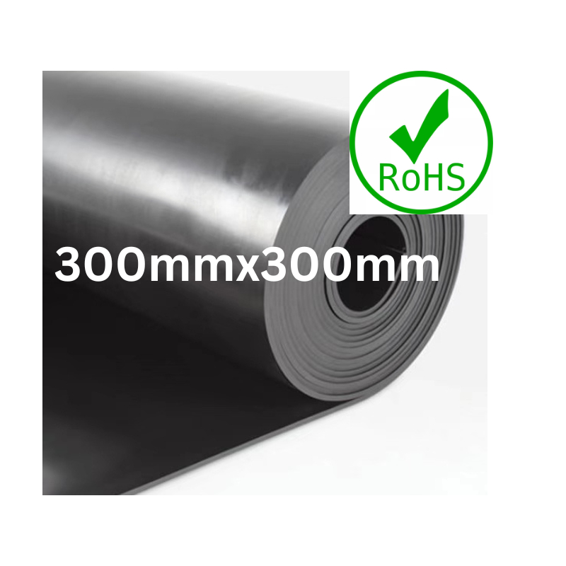 Maxx-Seal แผ่นยาง EPDM สีดํา แผ่นพื้นผิวเรียบ EPDM