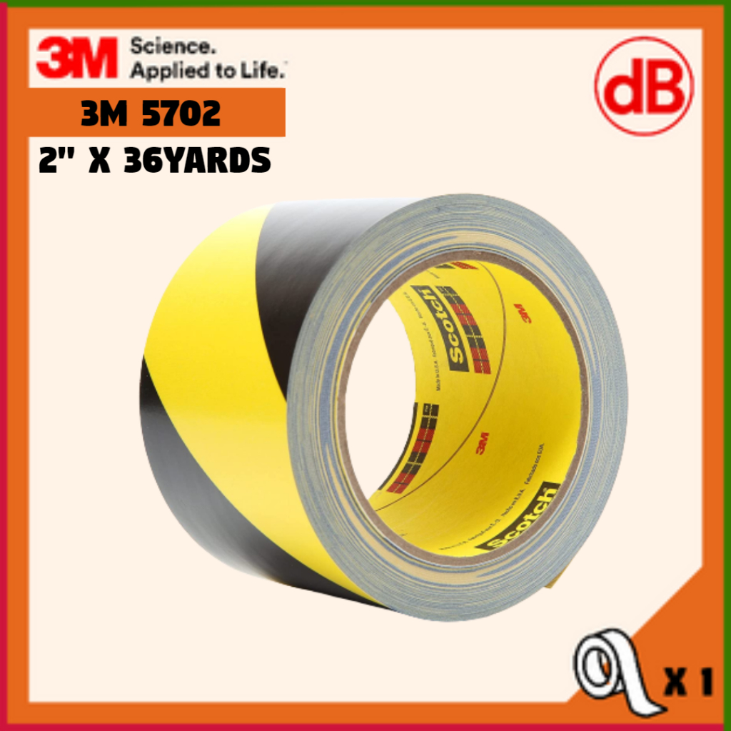 3M 5702 เหลือง&ดํา**