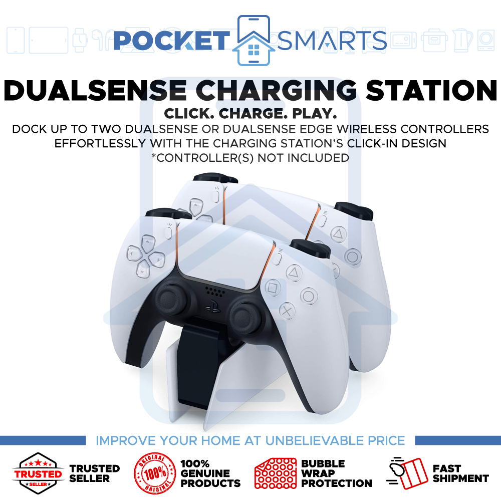 สถานีชาร์จ DualSense ของ Sony PlayStation 5 (รองรับคอนโทรลเลอร์ DualSense Edge Controller)