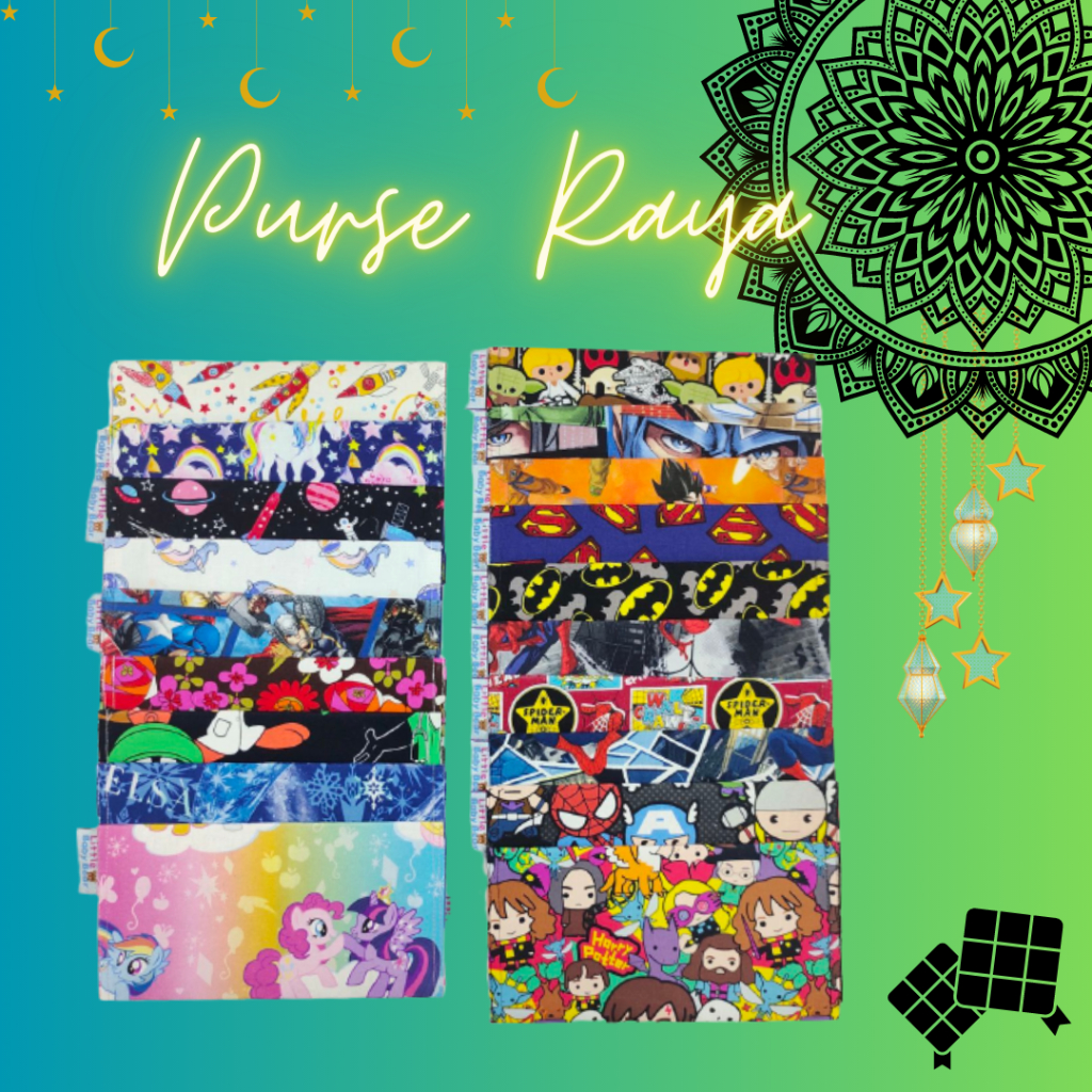 Handmade SAMPUL DUIT RAYA , ANGPOW PURSE , PURSE RAYA , BEG SAMPUL DUIT RAYA , , ANGPAW WALLET BEG D