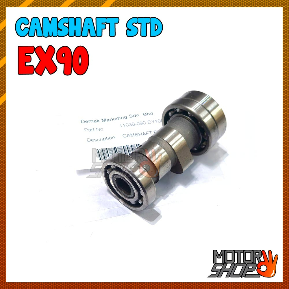 เพลาลูกเบี้ยวมาตรฐาน DEMAK EX90 เพลาลูกเบี้ยว CAMSHAFT COMP DY90 EX 90