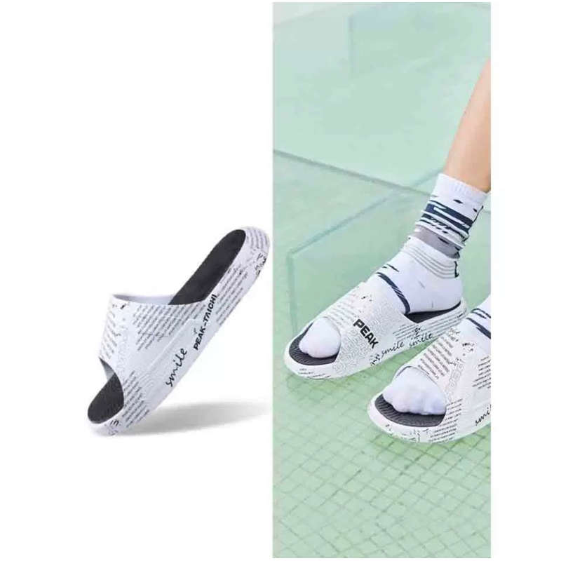 Peak Taichi รองเท้าแตะ Unisex รองเท้าแตะผู้ชาย