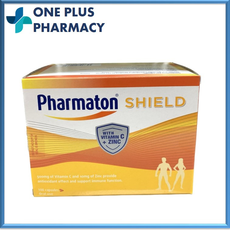 Pharmaton Shield 100s (วิตามินซี + ซิงค์) [EXP 11/2024]