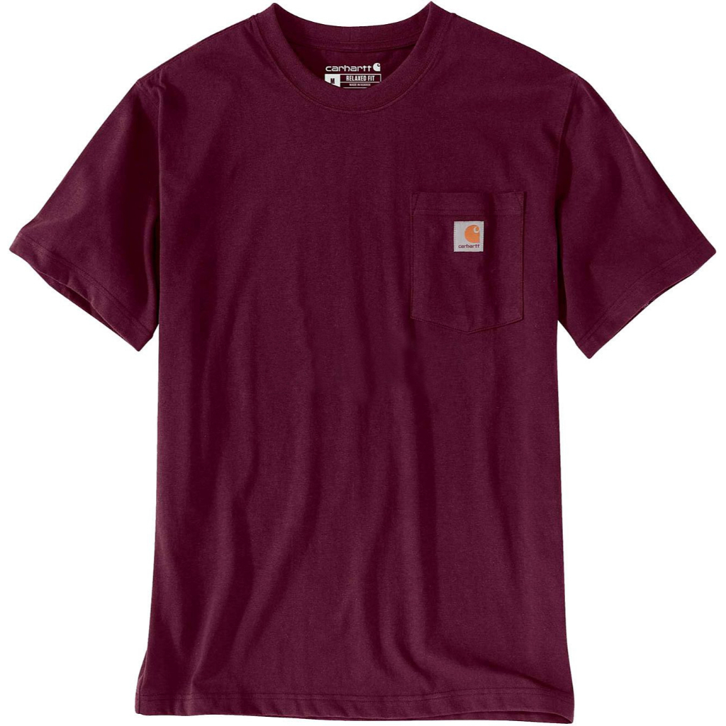 Carhartt K87 เสื้อยืดแขนสั้นทรงหลวม Heavyweight ( พอร์ต )