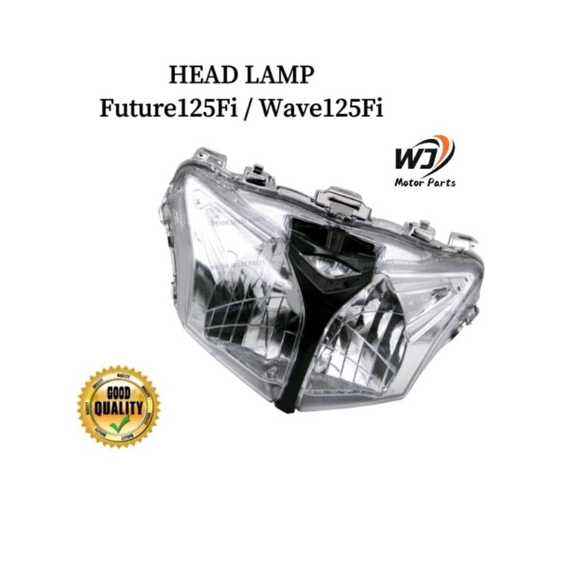 Honda Future125 Fi / Wave125 Fi Head Lamp Assy Future125i Future125Fi Wave125i Wave125Fi FRONT Lamp