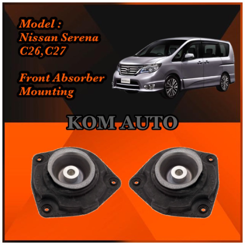 Nissan Serena C26 , C27 ติดตั้งโช้คอัพหน้า