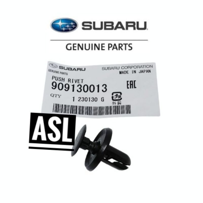 909130013 คลิป Subaru BRZ Exiga XV Forester Impreza WRX STI