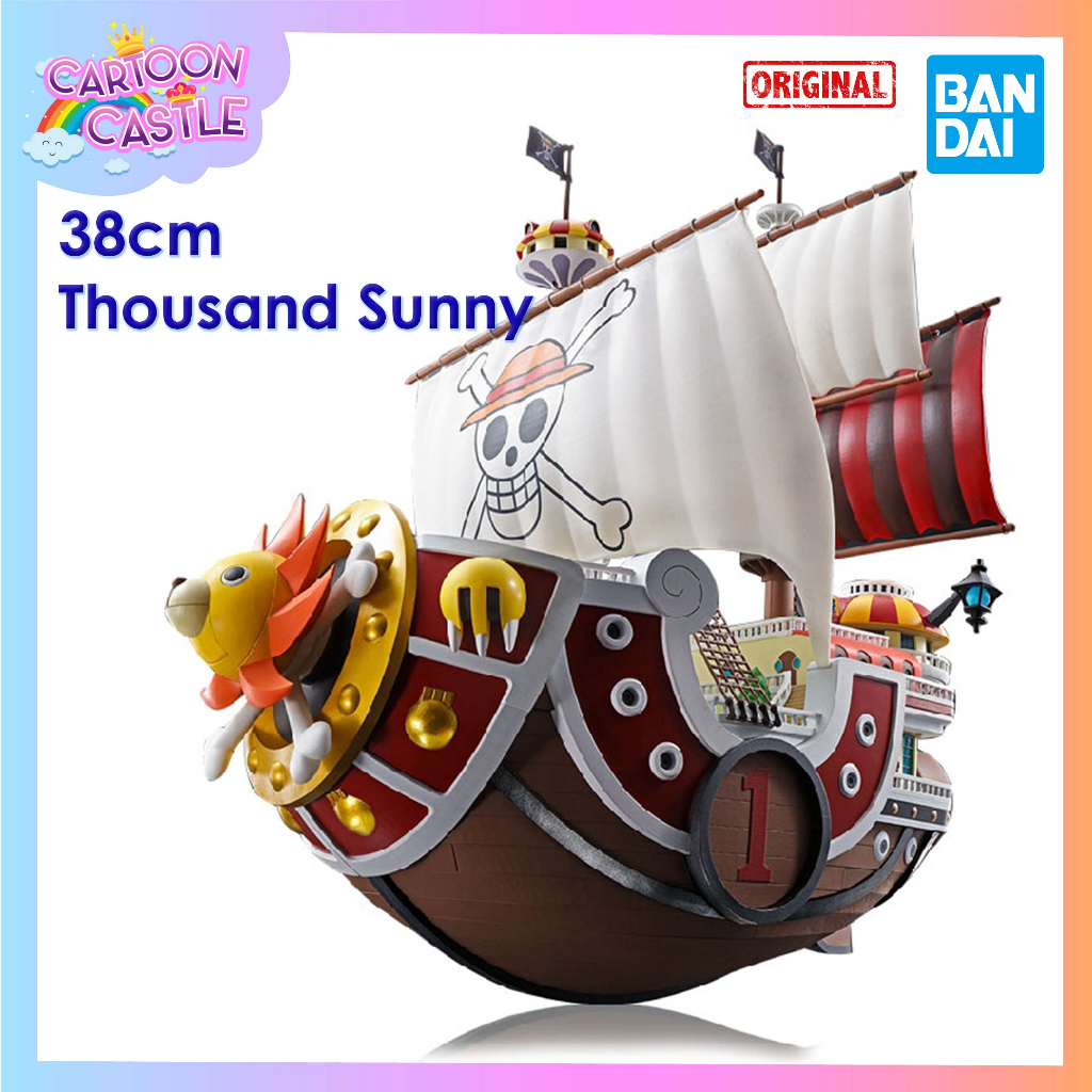 Banpresto One Piece World Figure Super Alloy Thousand Sunny Ship Toys