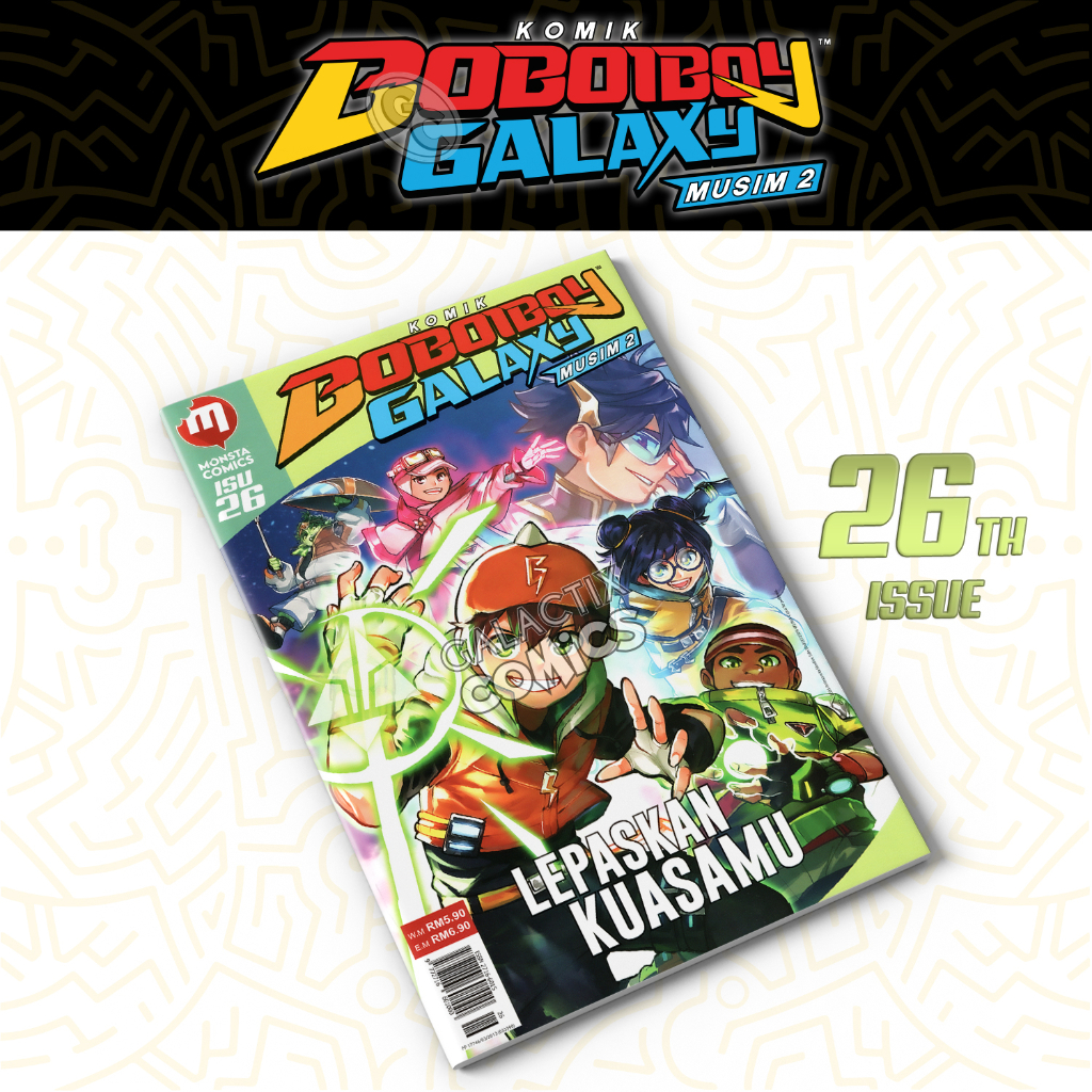 Comic BoBoiBoy Galaxy Season 2 Issue 26