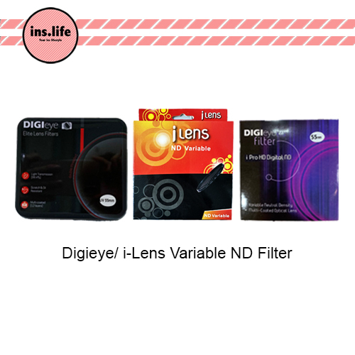 Digieye I-pro/ i-Lens Variable ND Filter 58MM/67MM/72MM/77MM/82MM/86MM
