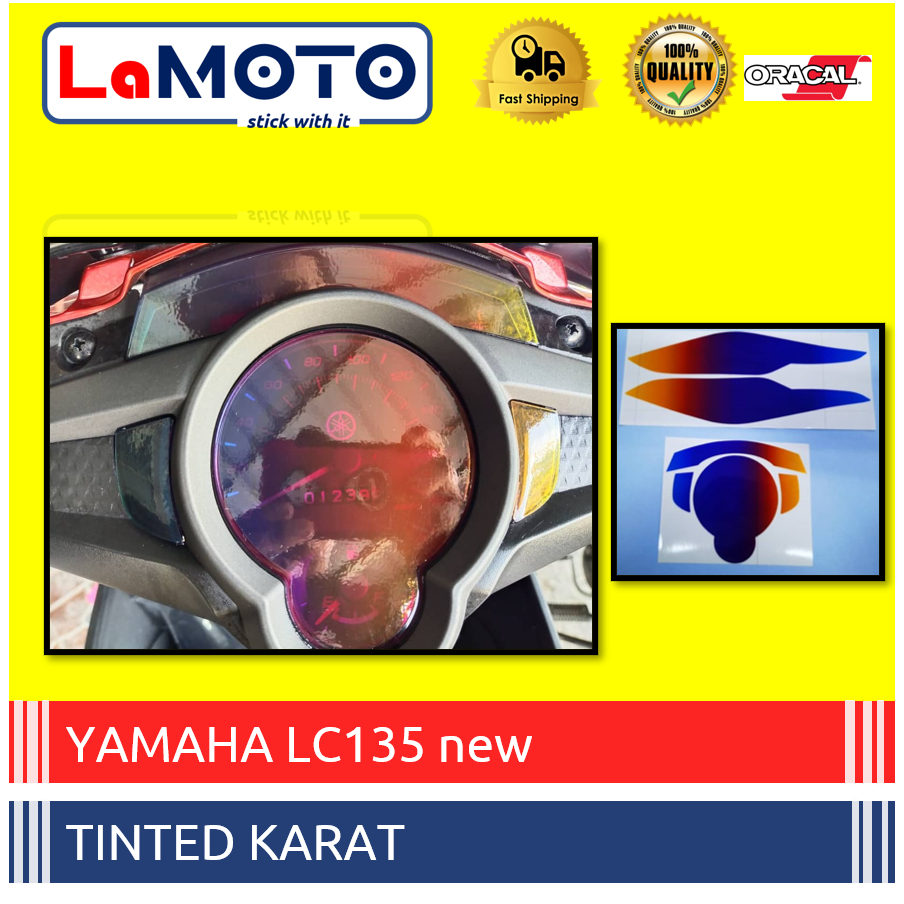 Combo - Tinted KARAT YAMAHA LC135 NEW Oracle Brand Premium Tinted