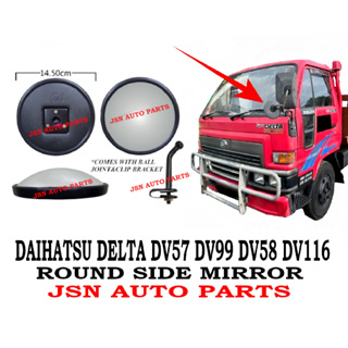 กระจกมองข้าง ทรงกลม สําหรับ DAIHATSU DELTA DV57 DV99 DV58 DV116 SL1765 SL-1765