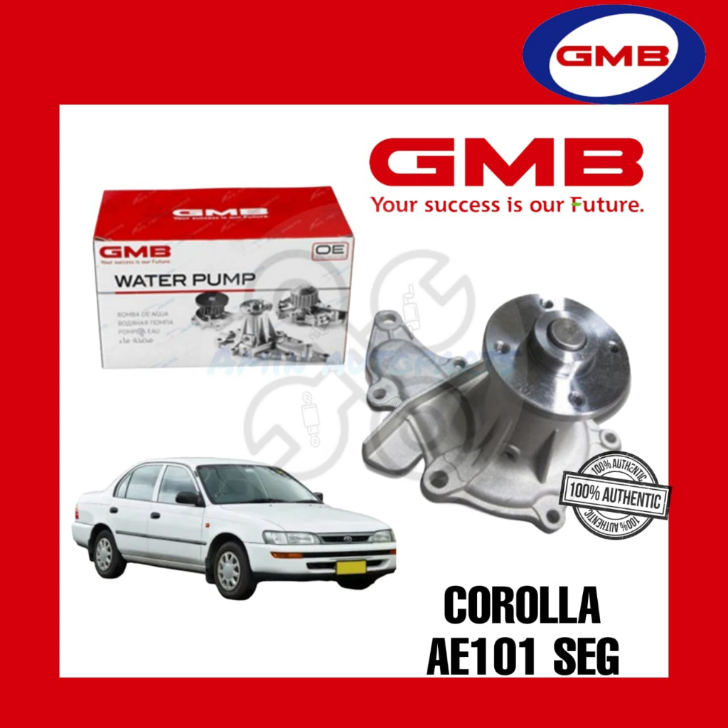 TOYOTA COROLLA 1.6 4A-FE AE101, AE111 GMB WATER PUMP [GWT-83A]