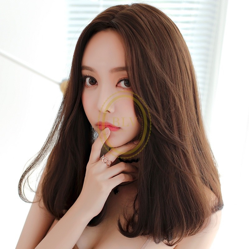 Korea STYLE HAIR WIG LONG CURVE IN (CHOCOLATE) H6121