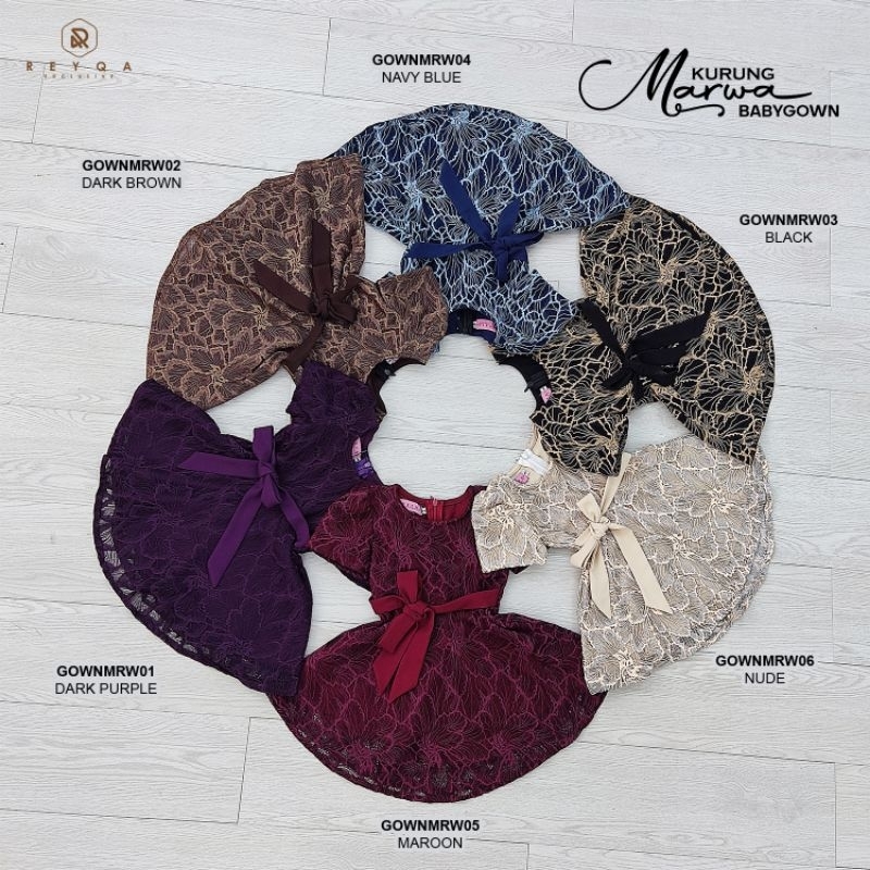 GOWN BABY MARWA | GOWN LACE