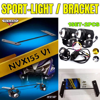 ขายึดไฟสปอร์ตไลท์ LED NVX155 V1 SPORTLIGHT YAMAHA NVX-155 TAPAK LAMPU DEPAN