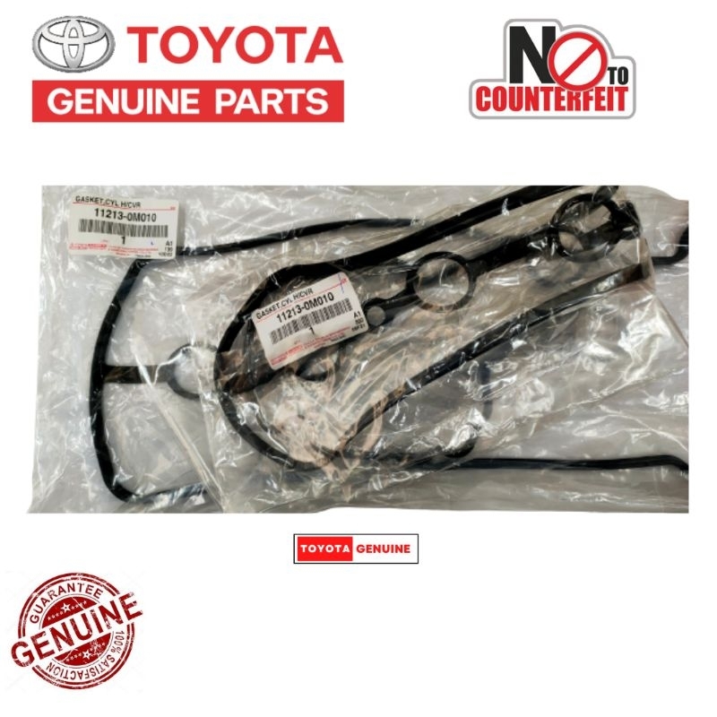 Toyota Vios NCP42 NCP93 NCP150 1NZFE ปะเก็นฝาครอบวาล์ว 11213-0M010