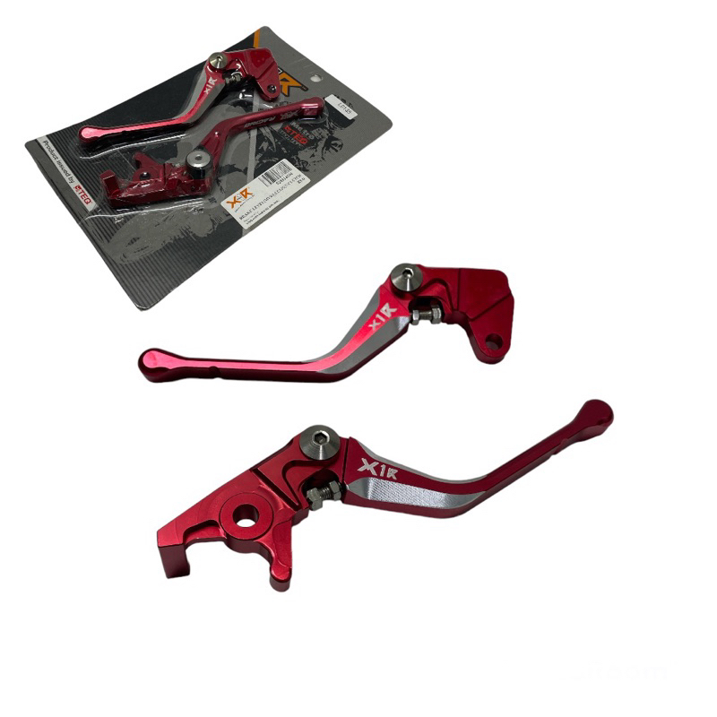 LC5S / Y15ZR BRAKE CLUTCH LEVER SET CNC X1R สีแดง