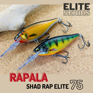 เหยื่อตกปลา Rapala Shad Rap Elite 75 Balsa