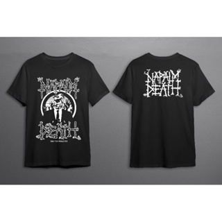 เสื้อยืด ลายโลโก้ NAPALM DEATH