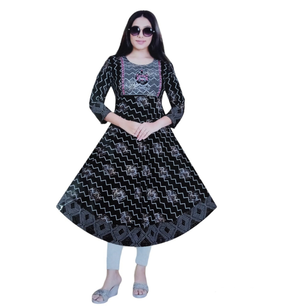 MG Kurti - ชุดเดรสพิมพ์ลาย Kurti (MGDTPK)