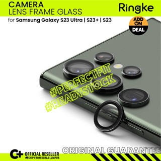 Ringke [กรอบเลนส์กล้อง] เคสกระจกอลูมิเนียม ป้องกัน สําหรับ Samsung Galaxy S23 Ultra 23+ 23 0.33 มม.