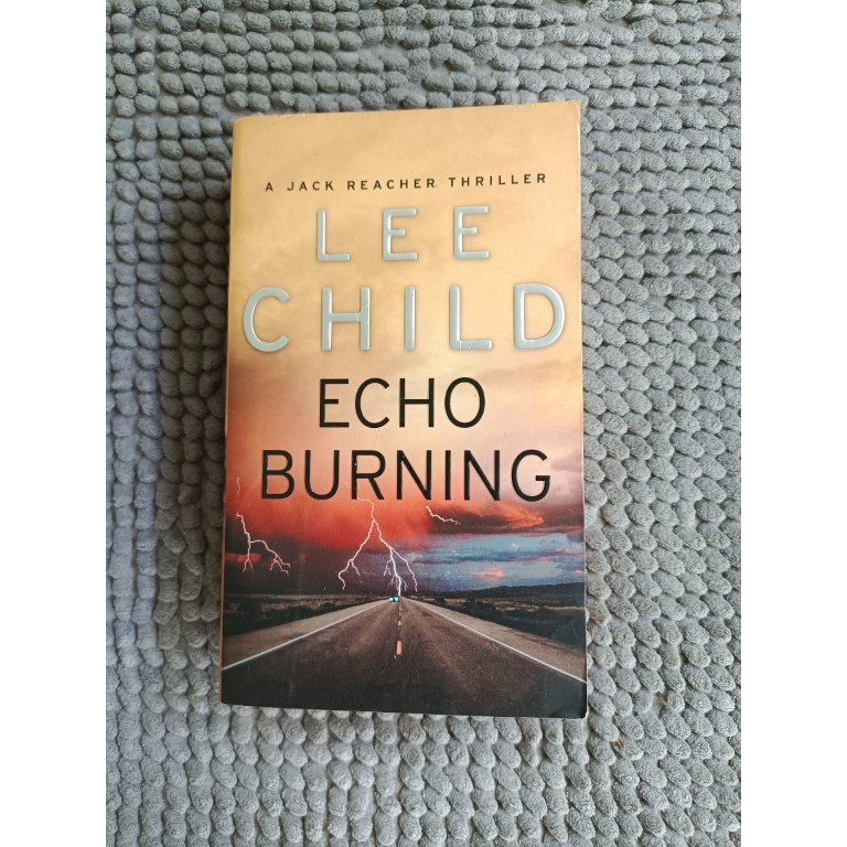Echo Burning (Jack Reacher 5) โดย Lee Child Thriller Fiction Mystery Crime Action ปกอ่อน