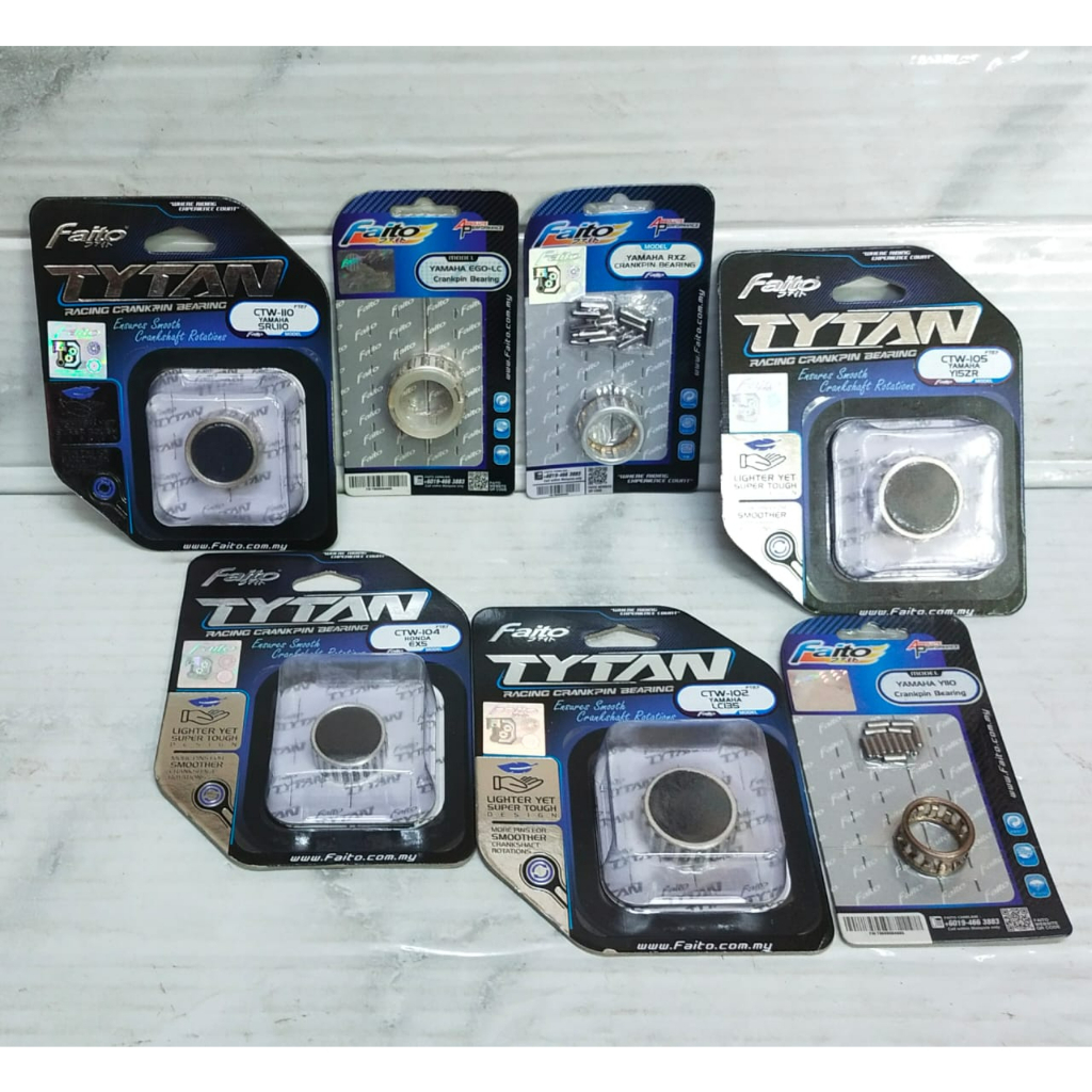 Y15 Y15ZR / LC135 5S / FZ150 FAITO RACING TYTAN CRANK PIN CRANKPIN แบริ่ง