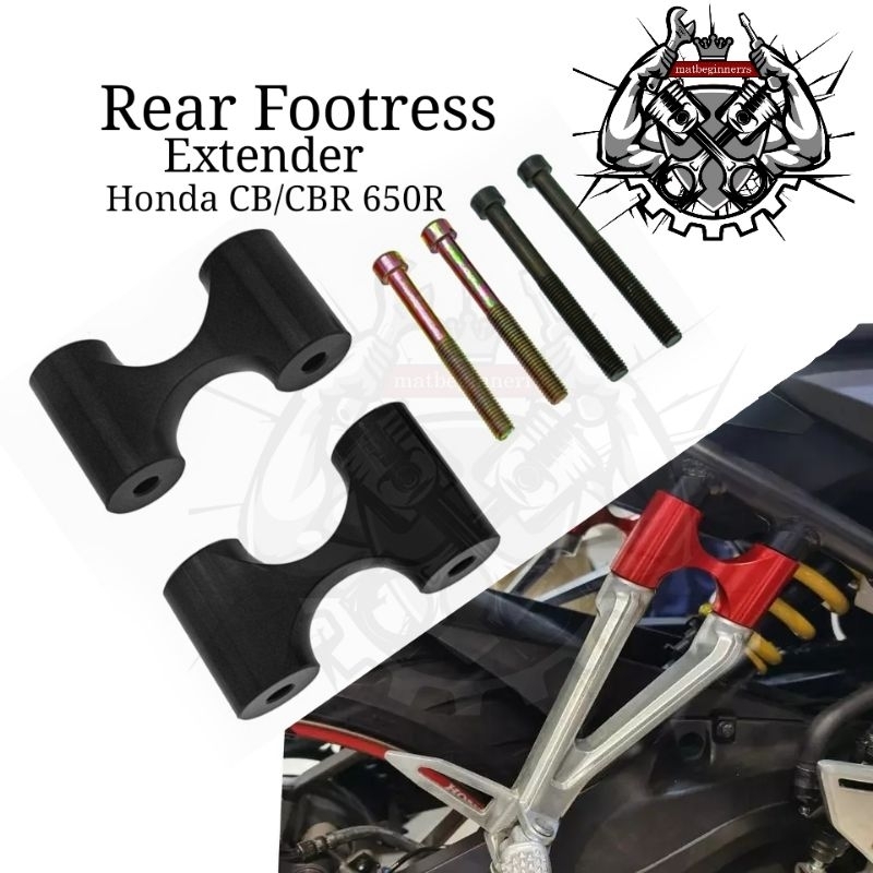 ที่พักเท้าหลัง ที่พักเท้า สําหรับ pilion Honda CB650R CBR650R