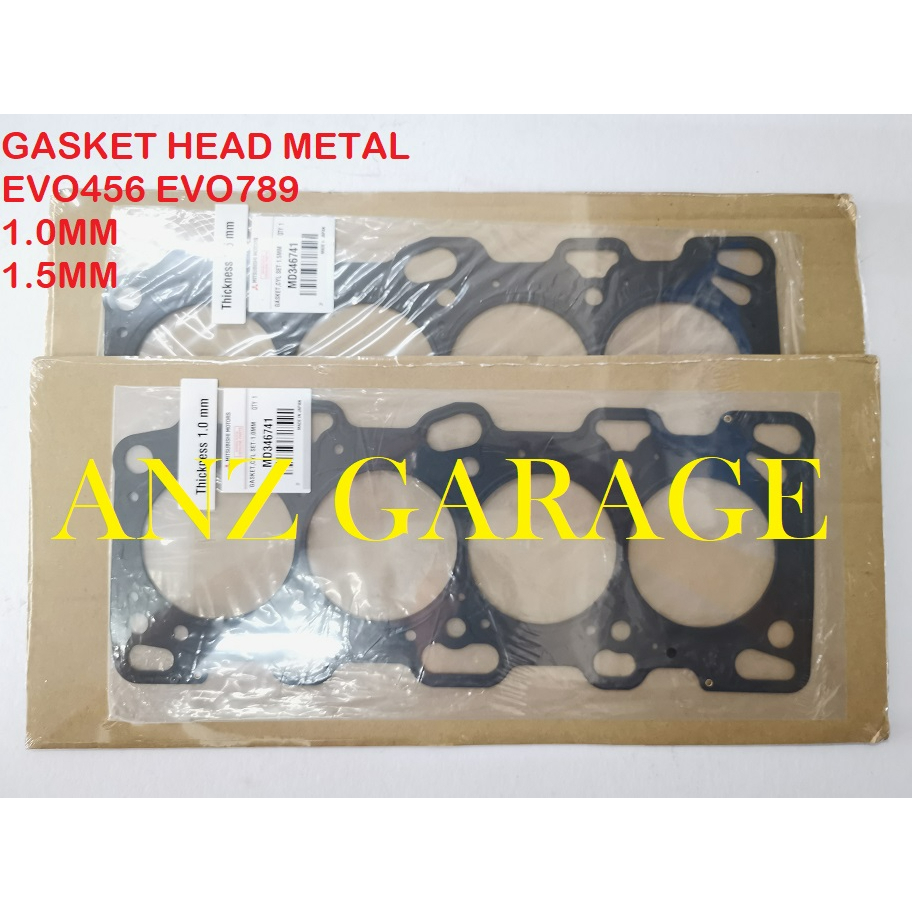 EVO456 EVO 789 GASKET HEAD METAL MITSUBISHI 4G63 EVO 1.0MM 1.5MM MMC AIRTREK TURBO