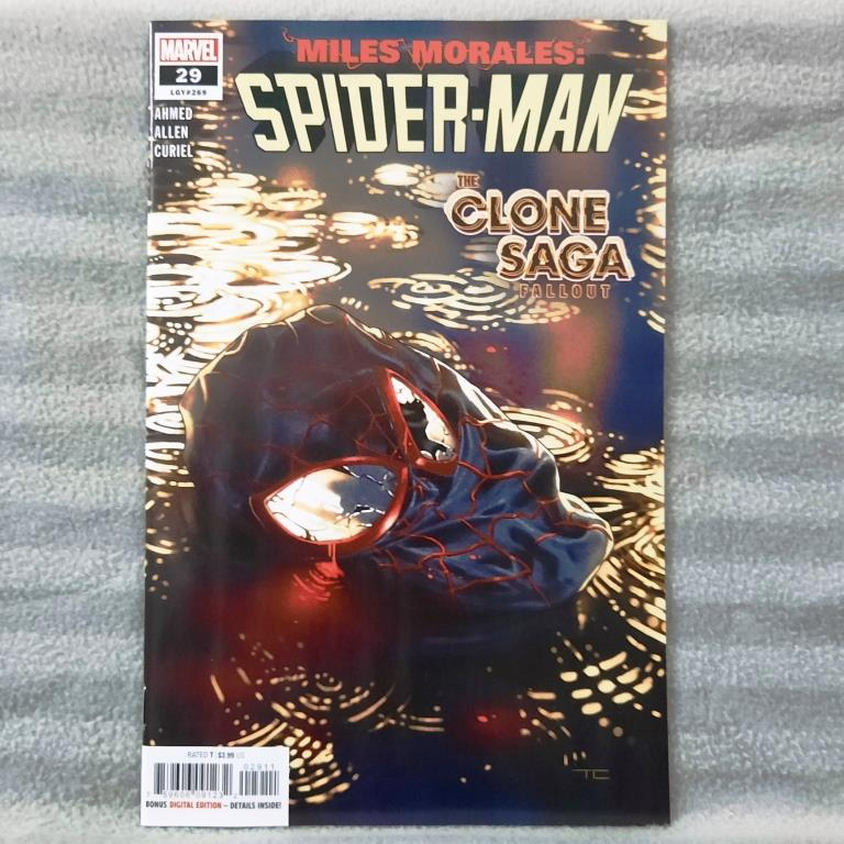 Miles Morales: Spider-Man 29 (2019 Marvel Comics) Key Issue (Debut: New Costume) Saltin Ahmed