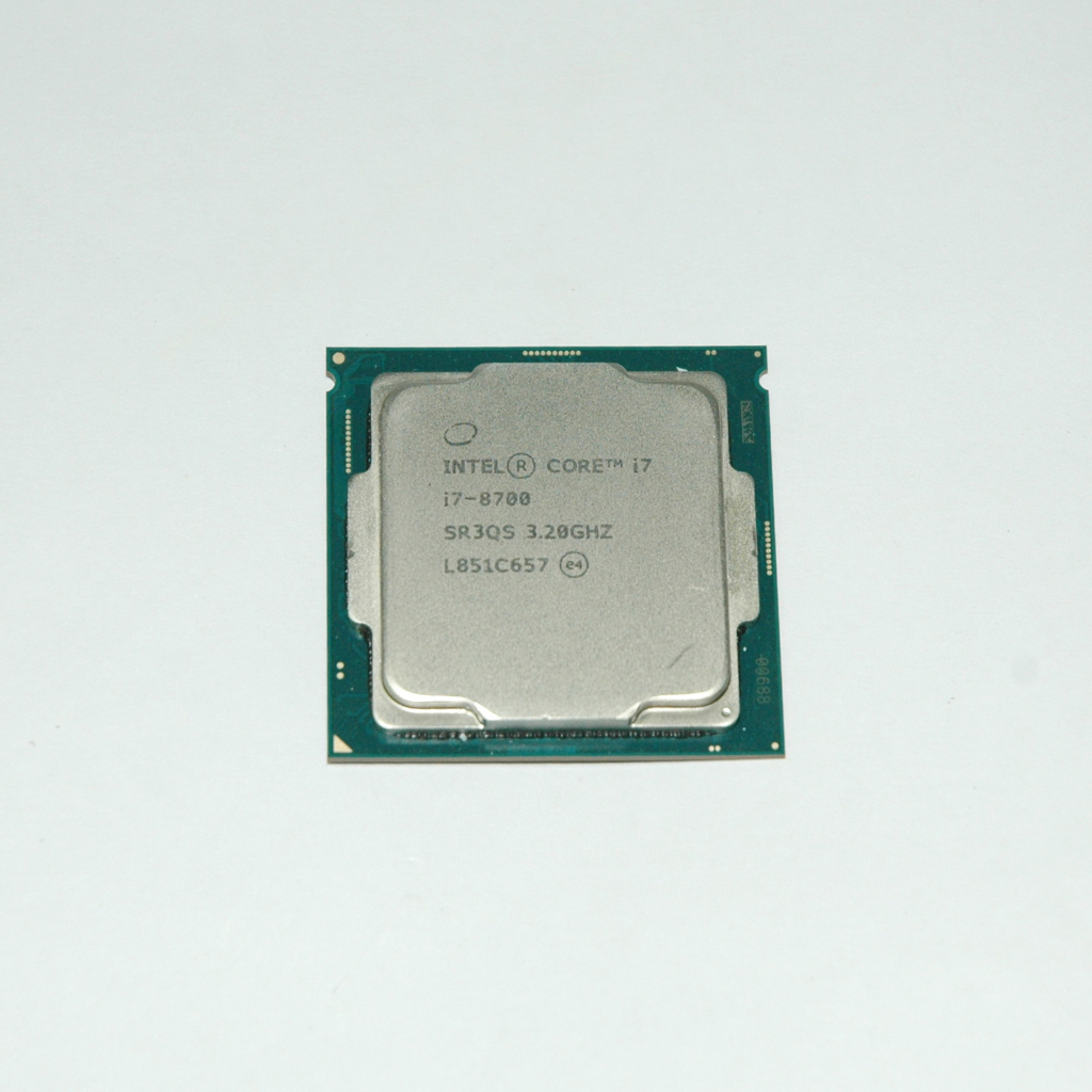 โปรเซสเซอร์ CPU Intel i7-8700 6-Core, 12M Cache, สูงสุด 4.60 GHz, FCLGA1151 (แถมฟรี Thermal Paste)