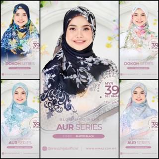 Tudung Bawal Minaz Hijab Blooming Raya 2023 Field 45 55 Tudung Minaz Field 55