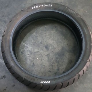 Irc TUBELESS TAYAR 120/70-17 Bunga Air (ใช้แล้ว)