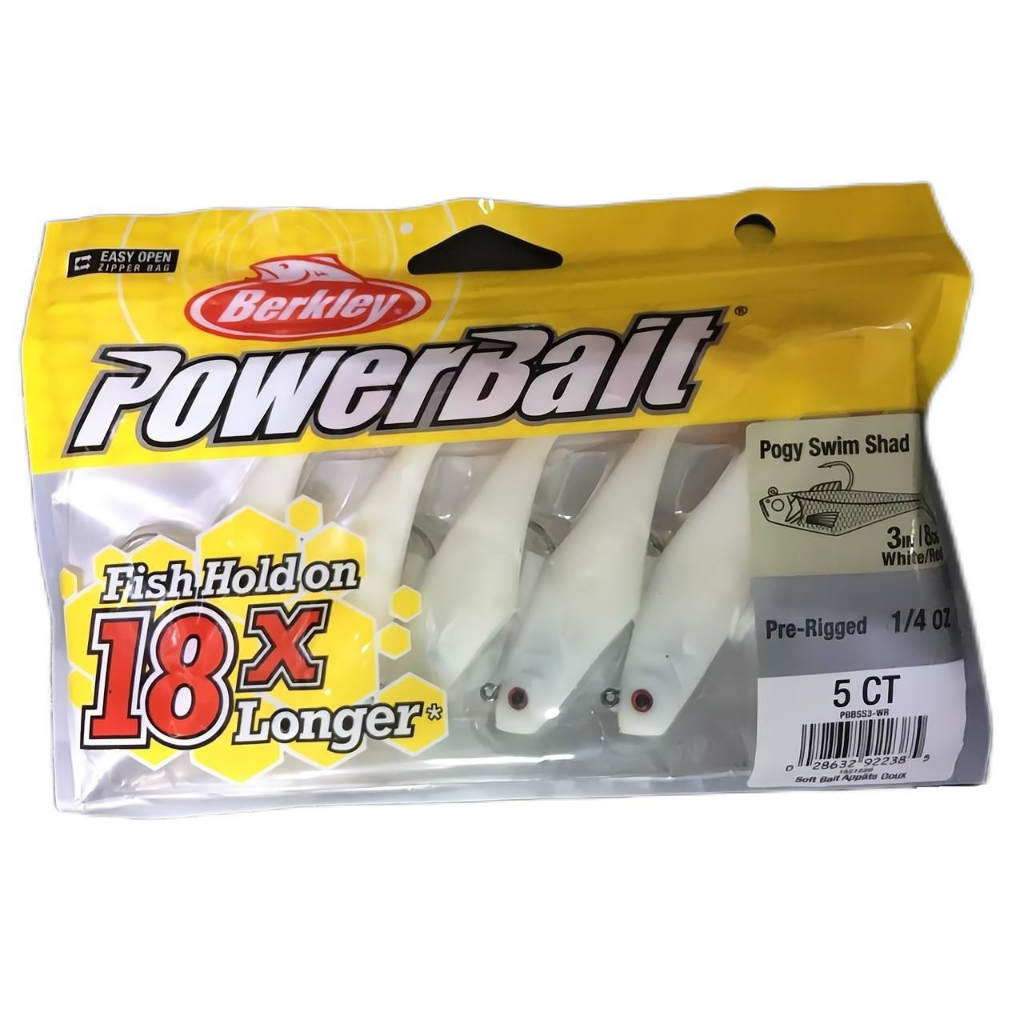 Berkley Powerbait 3" Swim Shad Soft Plastics