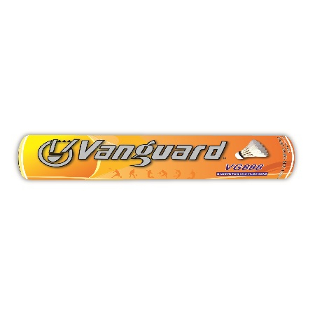 VANGUARD BADMINTON SHUTTLECOCK VG888 ลูกบอลแบดมินตัน BOLA TANGKIS - 12 ชิ้น / หลอด
