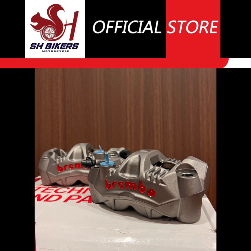 Brembo Caliper GP4-RS 108MM Set L&R Pad, Universal Motorcycle Use