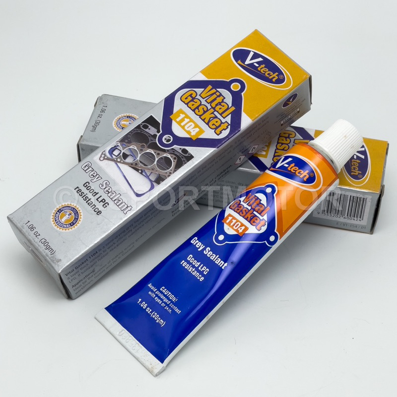 VT154 🔥 V-TECH GASKET GUM 1104-GREY (30G) VITAL GASKET 1104 GREY SEALANT