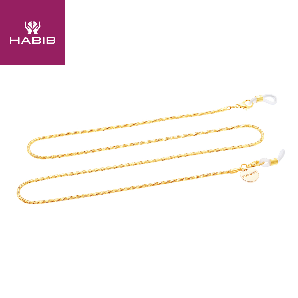KOMONO Cord - Boa Gold (โซ่อายแวร์ / โซ่มาส์ก)