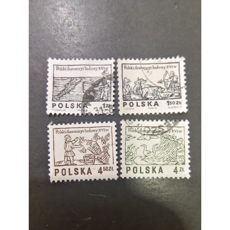 Poland17 Poland 4v ครบชุดมือสอง