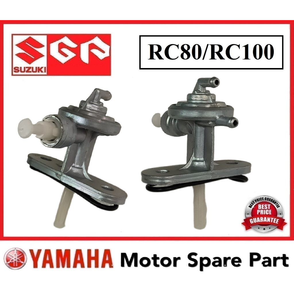 SUZUKI RC80 / RC100 FUEL COCK ASSY // OIL COCK RC-80 RC80 RC 80 RC-100 RC 100 SUZUKI