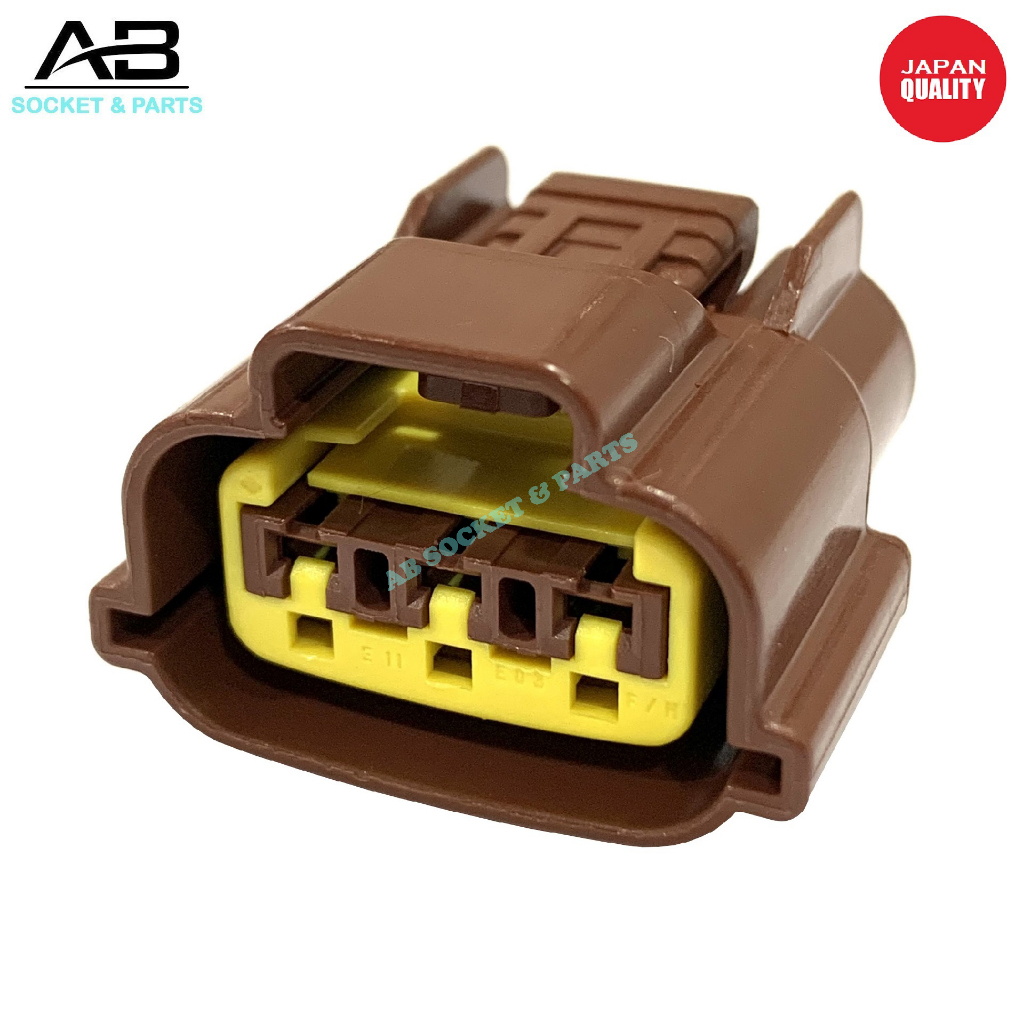3 Pin Nissan RB20DET,RB25DET,RB26DETT Series 1 (brow) ปลั๊กขั้วต่อซ็อกเก็ตคอยล์
